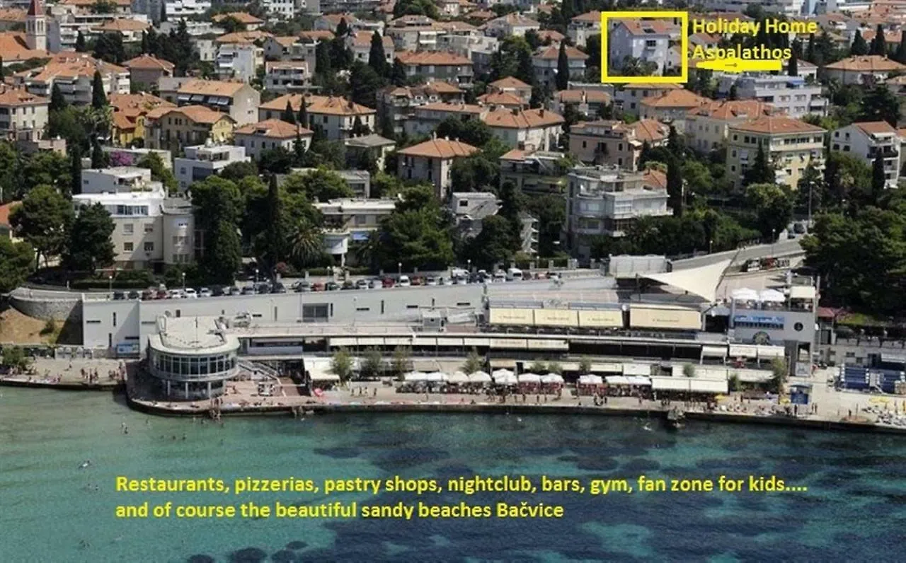 Holiday Home Aspalathos - With Free Parking, Near The Beach, A Few Minutes' Walking Distance To The Unesco Palace Split Croatia